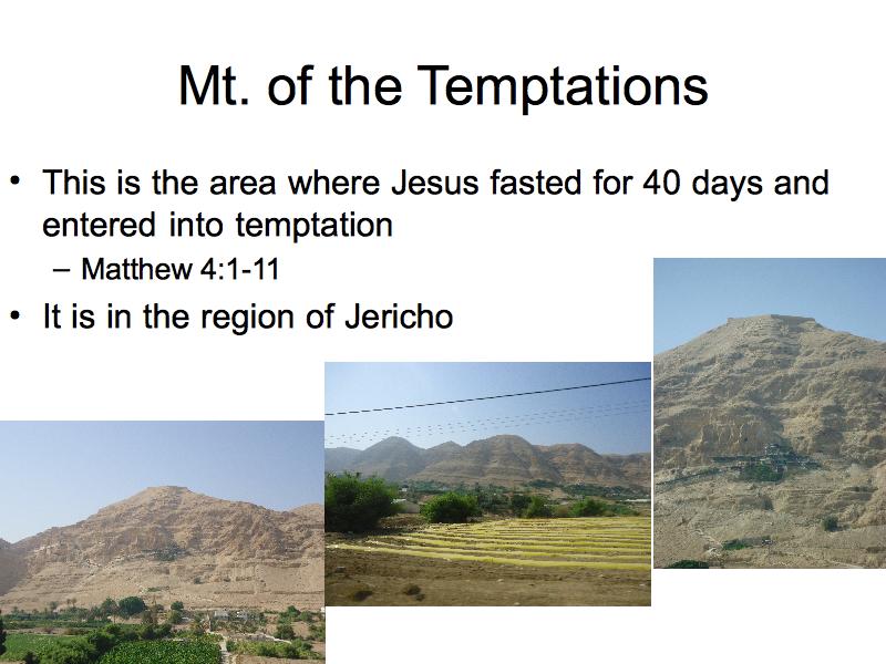 Mt. of the Temptations